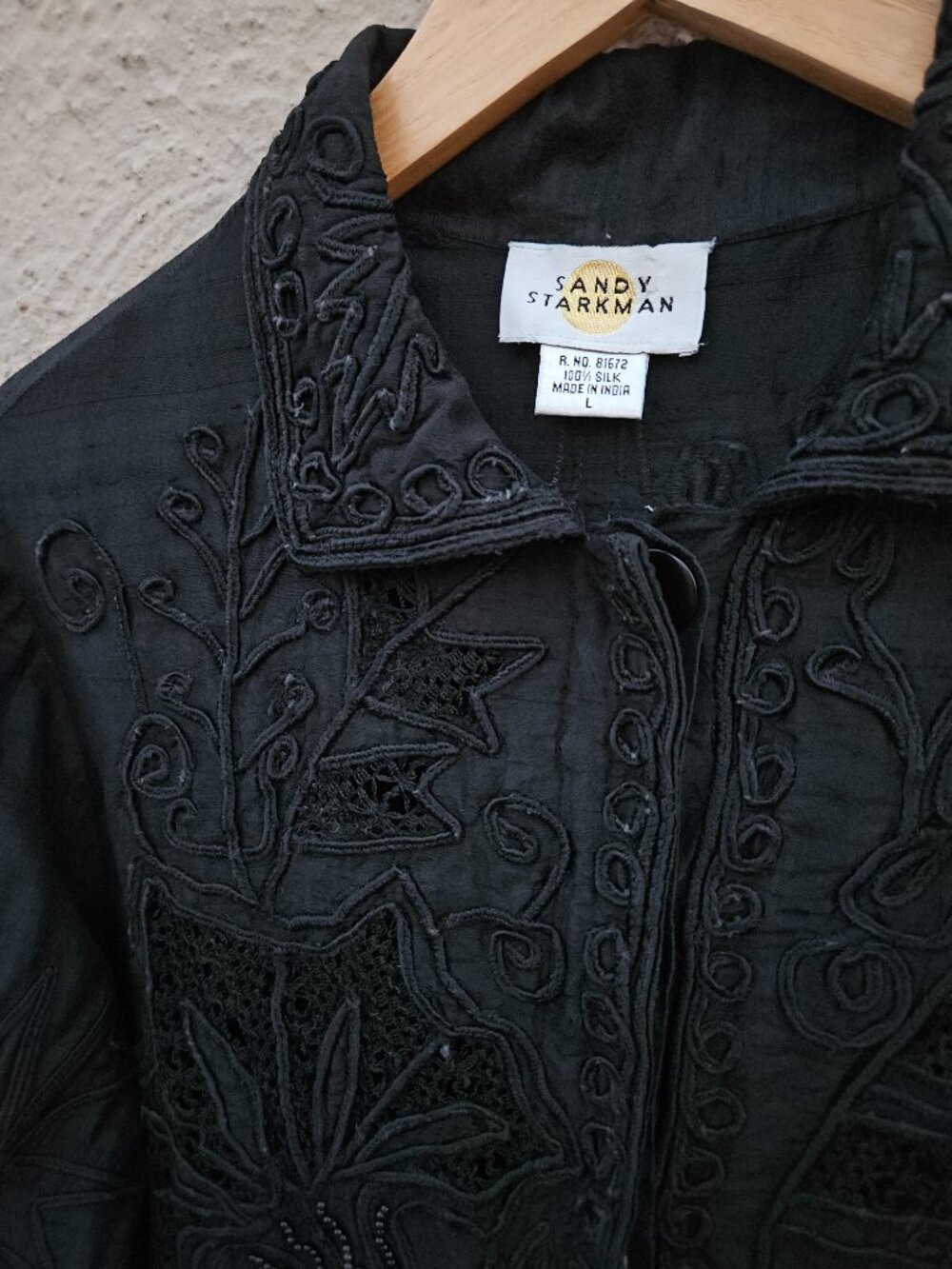 Sandy Starkman Silk Whimsigoth Jacket